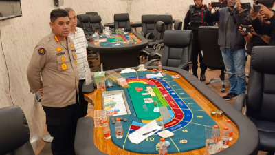 Polisi Gerebek Kasino Di Kota Bandung