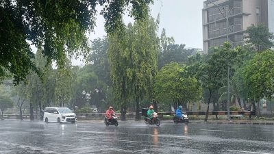 Sebagian Jakarta Bakal Diguyur Hujan