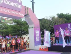 Pramono Lepas Peserta Amartha Run 2025 di Plaza Barat GBK