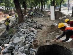 Perbaikan Turap Kali Swasembada Capai 70 Persen